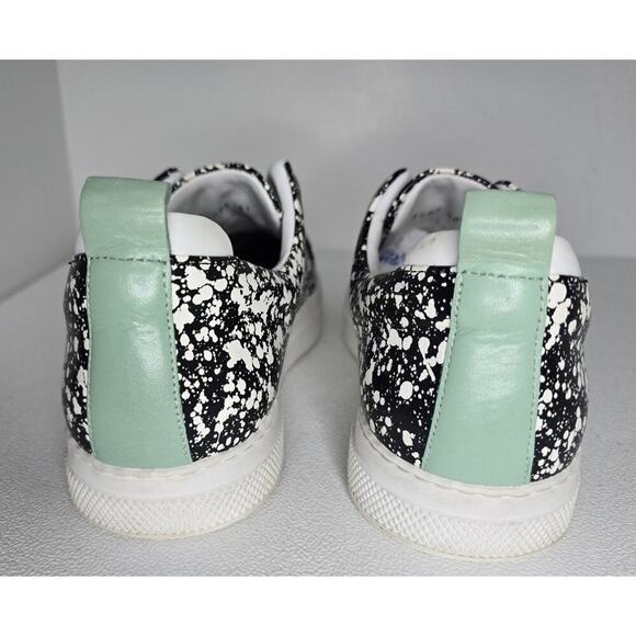 Pierre Hardy Slider Laceless Shoes Buffed Calf Paint Spatter Men’s SZ EU 41 US 8 - Picture 7 of 10